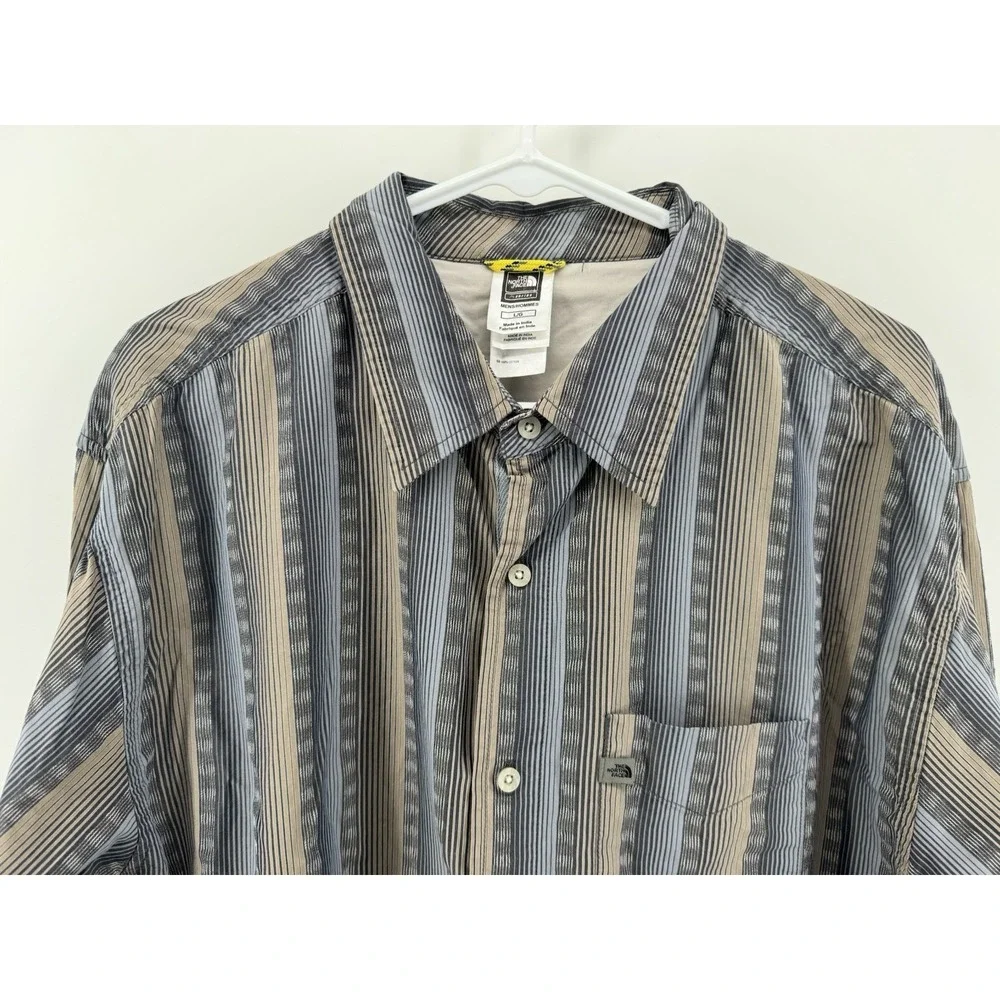 The North Face A5 Series Men's Long Sleeve Plaid Button Down Size L